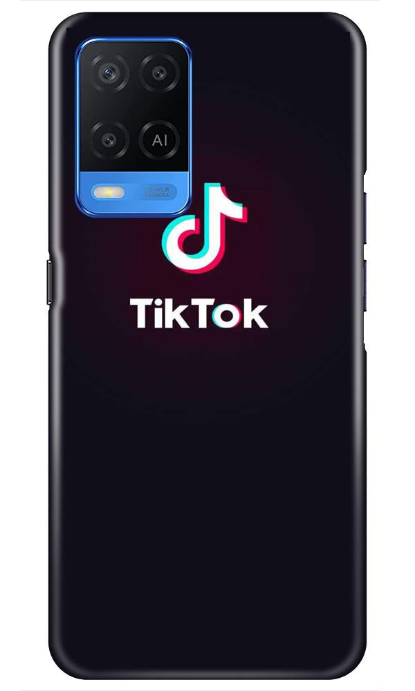 Tiktok Mobile Back Case for Oppo A54 (Design - 396)