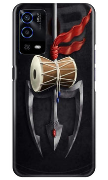 Lord Shiva Mahakal Mobile Back Case for Oppo A55 (Design - 1)