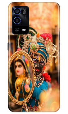 Lord Krishna5 Mobile Back Case for Oppo A55 (Design - 20)