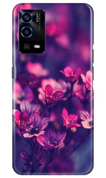 flowers Mobile Back Case for Oppo A55 (Design - 25)