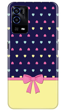 Gift Wrap5 Mobile Back Case for Oppo A55 (Design - 40)