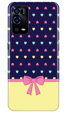 Gift Wrap5 Mobile Back Case for Oppo A55 (Design - 40)