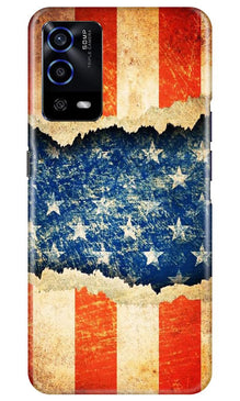 United Kingdom Mobile Back Case for Oppo A55 (Design - 52)