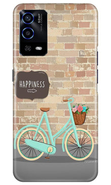 Happiness Mobile Back Case for Oppo A55 (Design - 53)