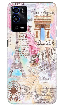 Paris Eiftel Tower Mobile Back Case for Oppo A55 (Design - 54)