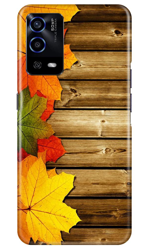 Wooden look3 Case for Oppo A55