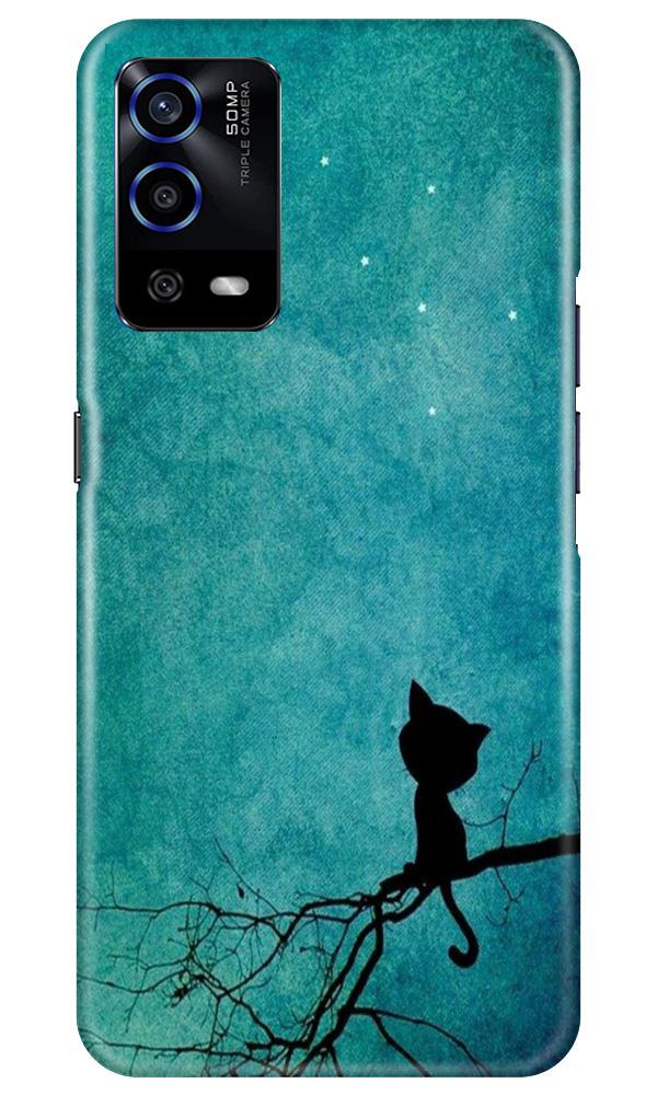 Moon cat Case for Oppo A55