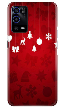Christmas Mobile Back Case for Oppo A55 (Design - 78)