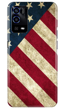 America Mobile Back Case for Oppo A55 (Design - 79)