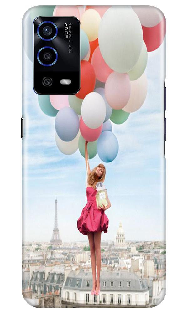 Girl with Baloon Case for Oppo A55
