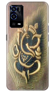 Lord Ganesha Mobile Back Case for Oppo A55 (Design - 100)
