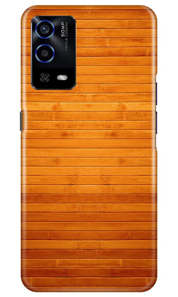 Wooden Look Case for Oppo A55  (Design - 111)