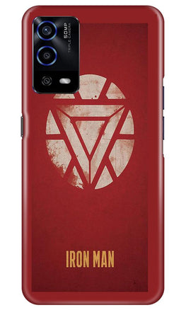 Iron Man Superhero Case for Oppo A55(Design - 115)