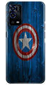 Captain America Superhero Case for Oppo A55  (Design - 118)