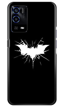 Batman Superhero Mobile Back Case for Oppo A55  (Design - 119)