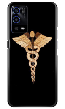 Doctor Logo Mobile Back Case for Oppo A55  (Design - 134)