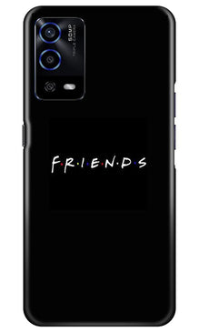 Friends Mobile Back Case for Oppo A55  (Design - 143)