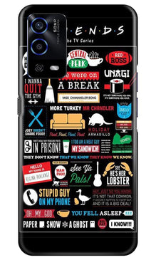 Friends Mobile Back Case for Oppo A55  (Design - 145)