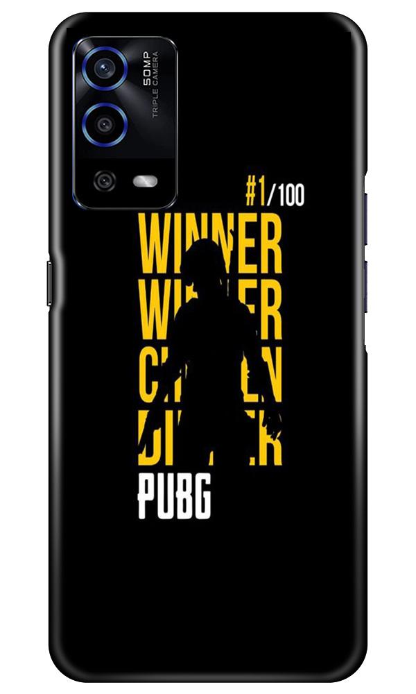 Pubg Winner Winner Case for Oppo A55(Design - 177)