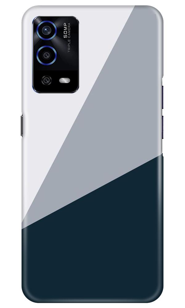 Blue Shade Case for Oppo A55 (Design - 182)