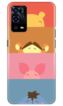 Cartoon Mobile Back Case for Oppo A55 (Design - 183)
