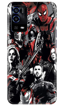 Avengers Mobile Back Case for Oppo A55 (Design - 190)