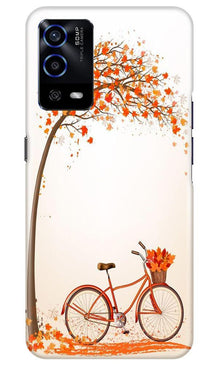Bicycle Mobile Back Case for Oppo A55 (Design - 192)