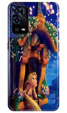 Cute Girl Mobile Back Case for Oppo A55 (Design - 198)