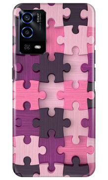 Puzzle Mobile Back Case for Oppo A55 (Design - 199)
