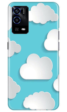 Clouds Mobile Back Case for Oppo A55 (Design - 210)