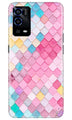 Pink Pattern Case for Oppo A55 (Design No. 215)