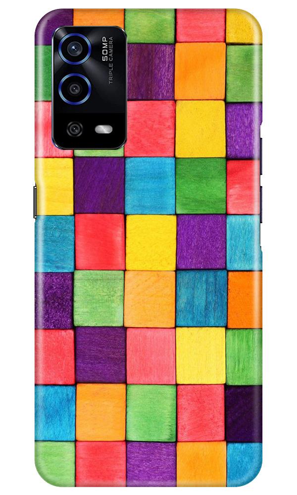 Colorful Square Case for Oppo A55 (Design No. 218)