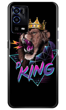 Lion King Mobile Back Case for Oppo A55 (Design - 219)