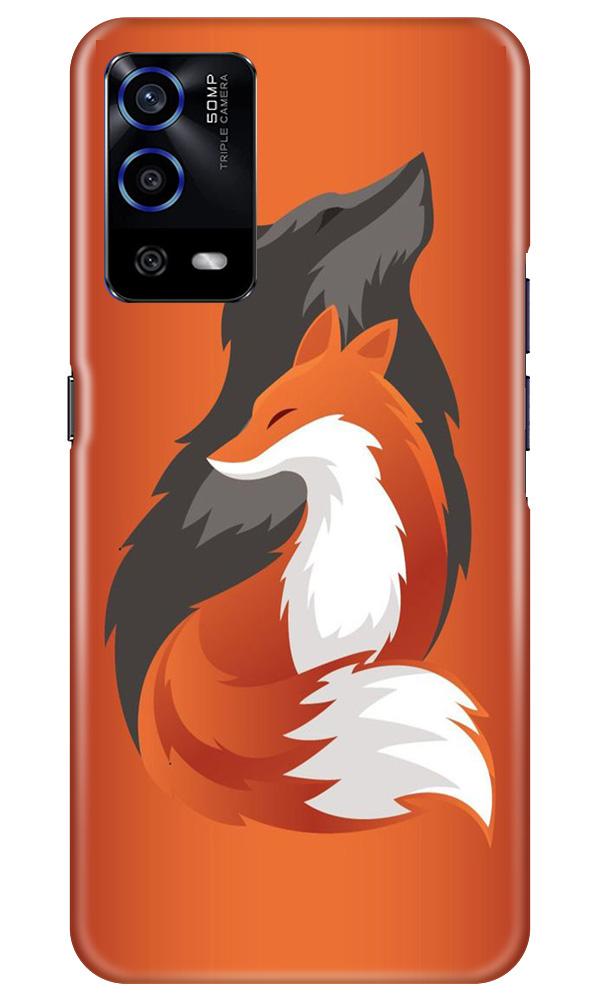 Wolf  Case for Oppo A55 (Design No. 224)
