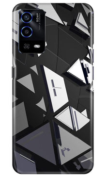 Modern Art Mobile Back Case for Oppo A55 (Design - 230)
