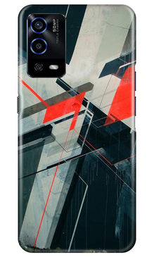 Modern Art Mobile Back Case for Oppo A55 (Design - 231)