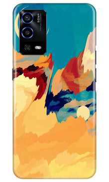 Modern Art Mobile Back Case for Oppo A55 (Design - 236)