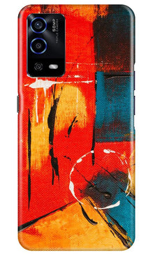 Modern Art Mobile Back Case for Oppo A55 (Design - 239)