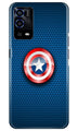 Captain America Shield Case for Oppo A55 (Design No. 253)