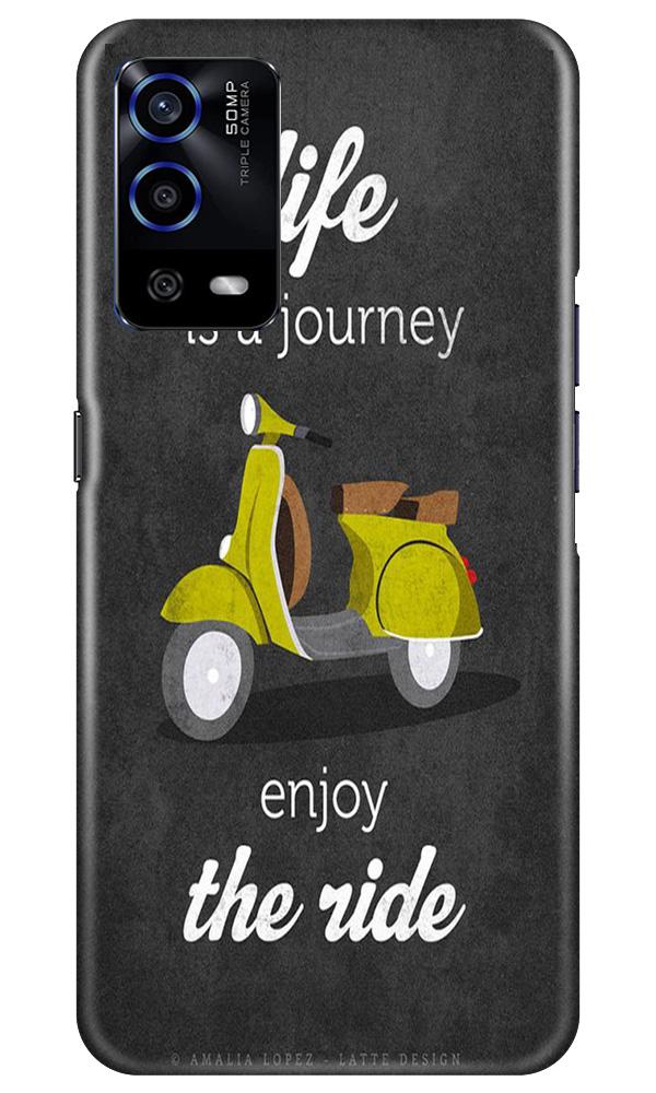 Life is a Journey Case for Oppo A55 (Design No. 261)