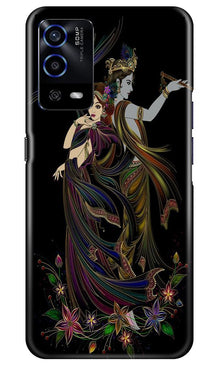 Radha Krishna Mobile Back Case for Oppo A55 (Design - 290)