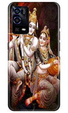 Radha Krishna Mobile Back Case for Oppo A55 (Design - 292)