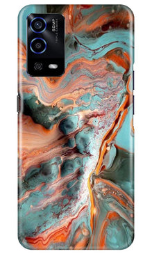 Marble Texture Mobile Back Case for Oppo A55 (Design - 309)