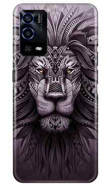 Lion Mobile Back Case for Oppo A55 (Design - 315)