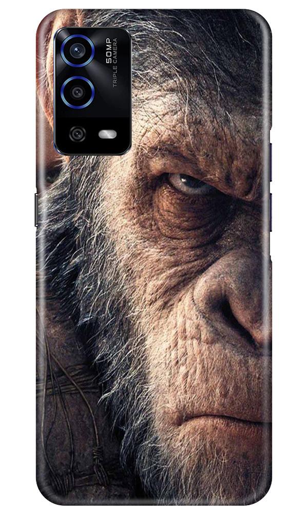 Angry Ape Mobile Back Case for Oppo A55 (Design - 316)