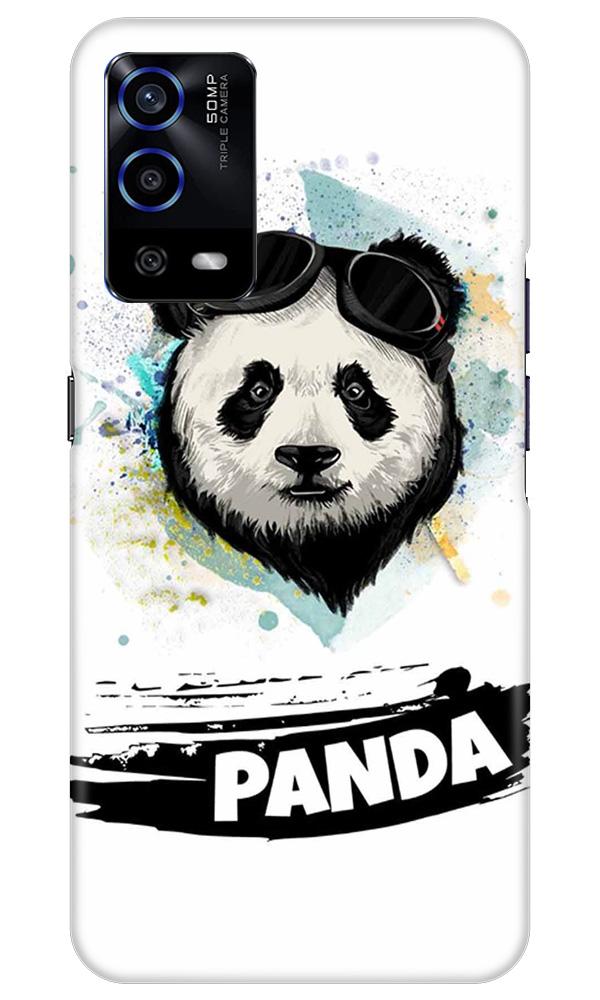 Panda Mobile Back Case for Oppo A55 (Design - 319)