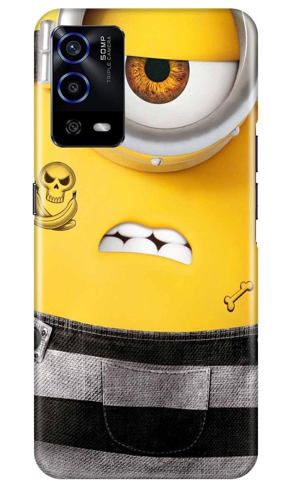 Minion Mobile Back Case for Oppo A55 (Design - 324)