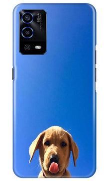 Dog Mobile Back Case for Oppo A55 (Design - 332)