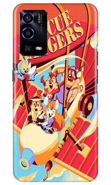 Rescue Rangers Mobile Back Case for Oppo A55 (Design - 341)