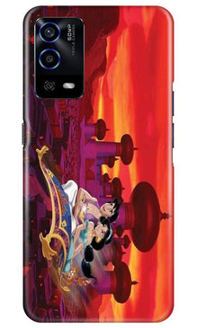 Aladdin Mobile Back Case for Oppo A55 (Design - 345)
